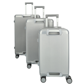 Enrico Benetti Seattle koffer 55 cm silver