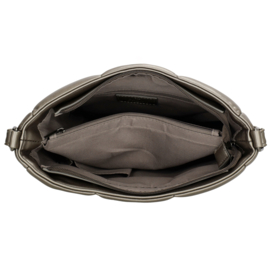 Charm London Manchester schoudertas pewter