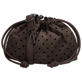 Charm London Istanbul crossbody donkerbruin