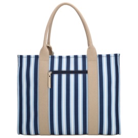 Zebra Trends Mira shopper middenblauw