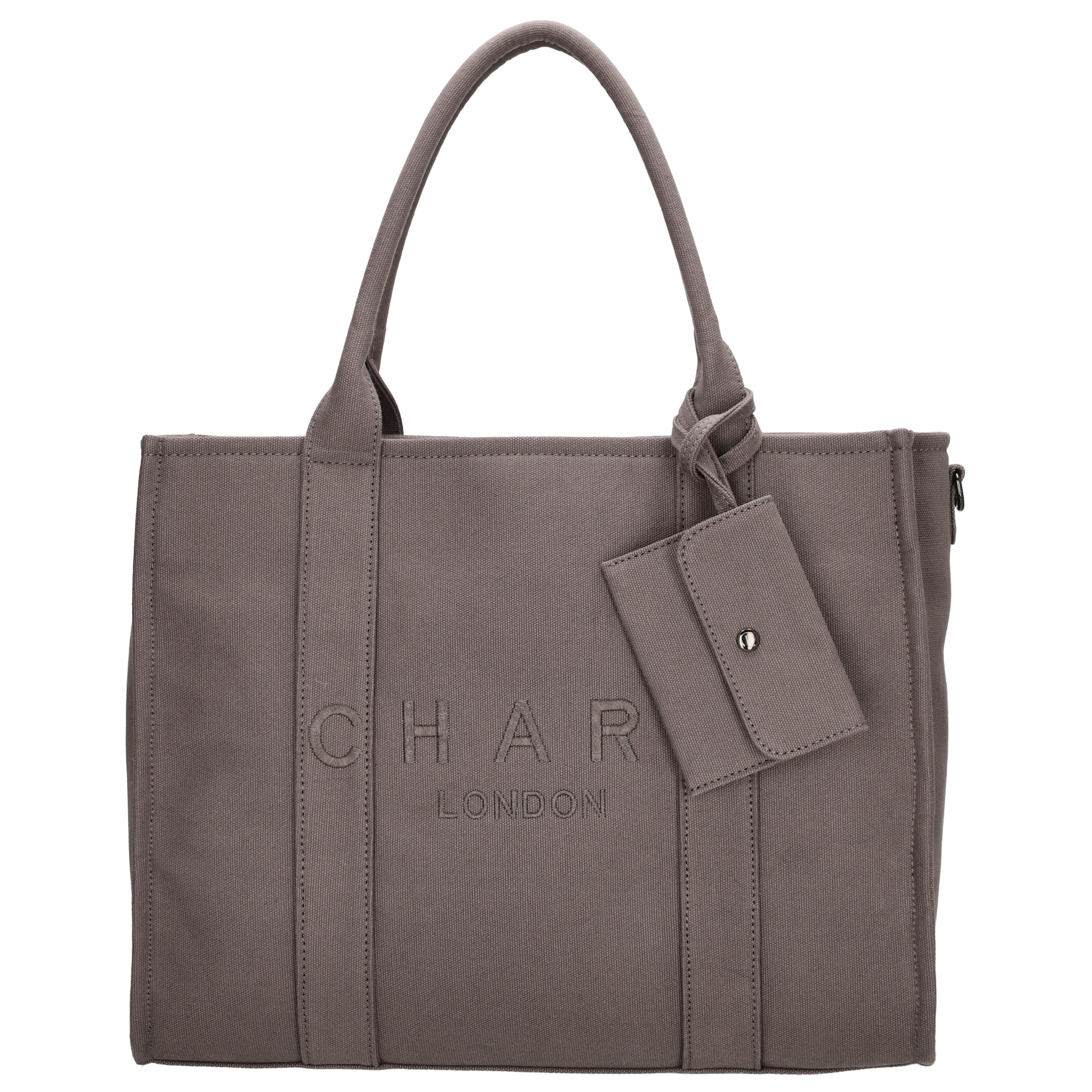 Charm London bond shopper olifant grijs