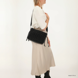 Charm London West End schoudertas zwart