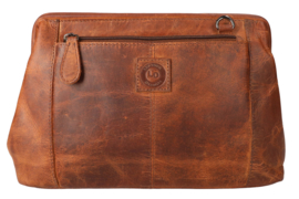 Leather Design schouder beugeltas hunter