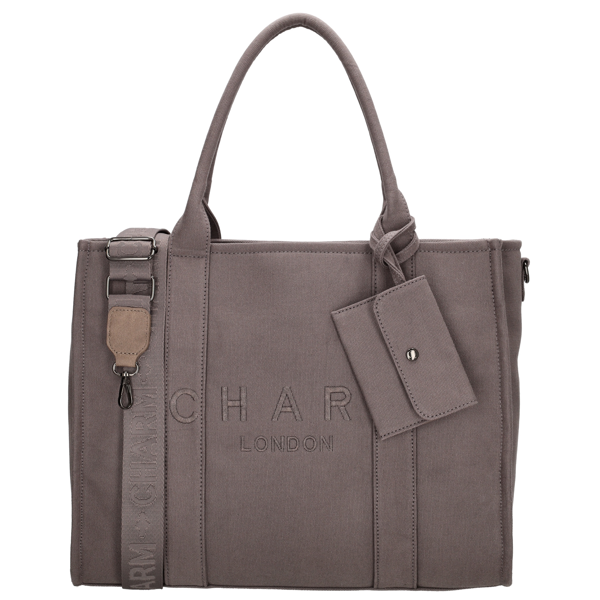 Charm London bond shopper olifant grijs