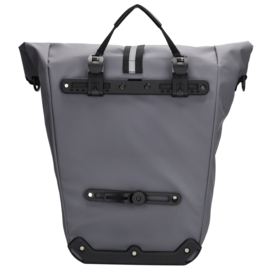 Beagles Originals bicycle fiets/schoudertas grijs