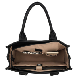 Charm London bond shopper zwart