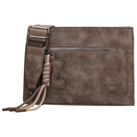 Zebra Trends Rosalyn crossbody tas donkerbruin