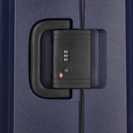 Enrico Benetti Chicago koffer 75 cm blauw