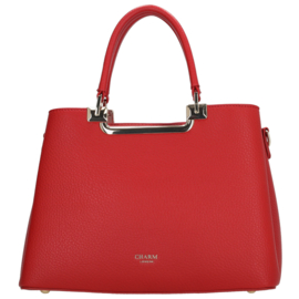 Charm London lucca handtas wijnrood