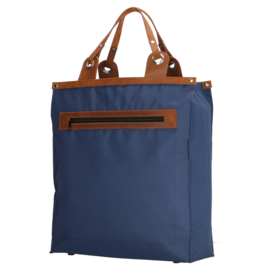 Run Away basic boodschappentas blauw