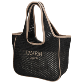 Charm London Shoreditch shopper zwart