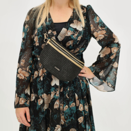 Charm London Endlebury heuptas zwart