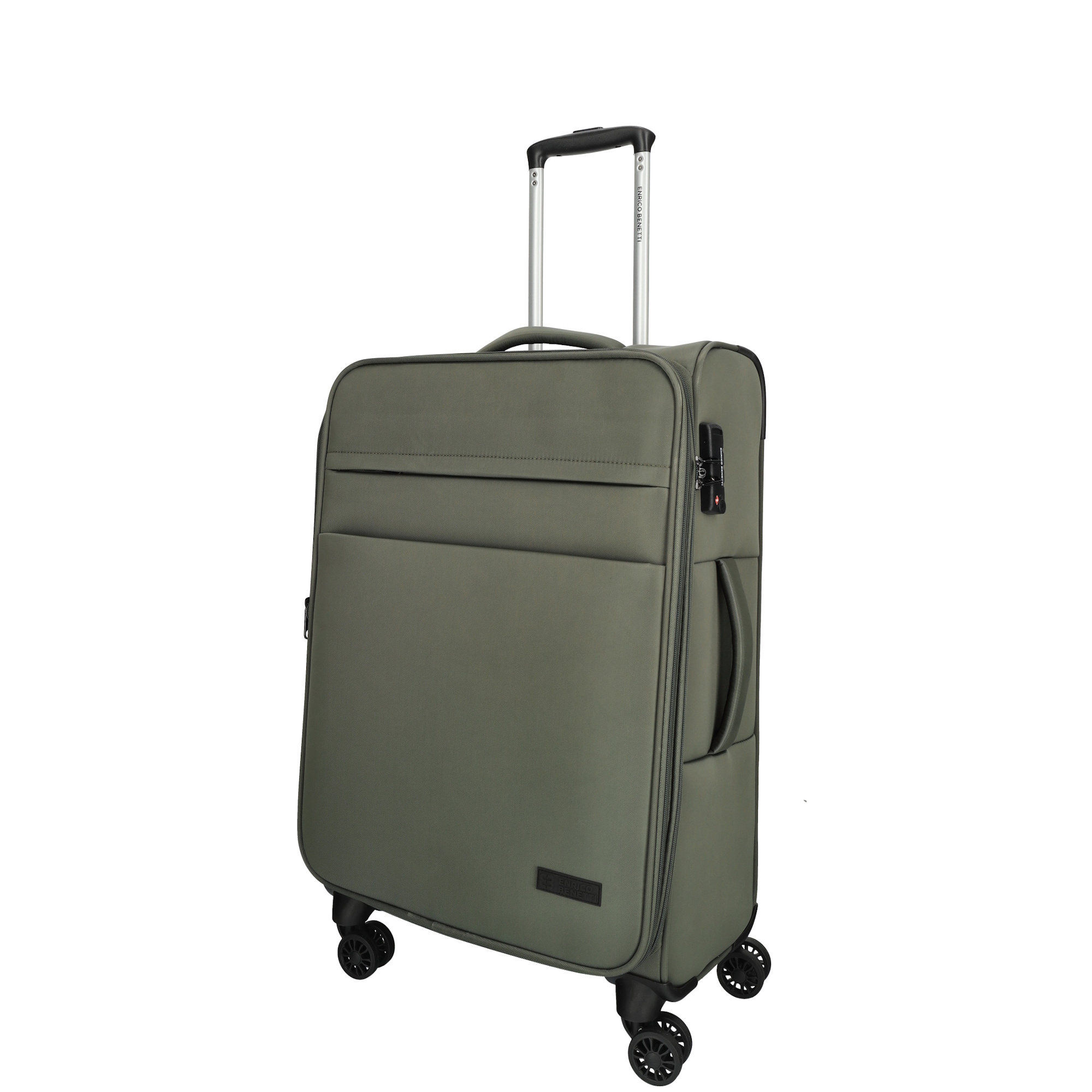 Enrico Benetti Innsbruck koffer olijfgroen 60  cm