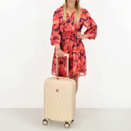 Charm london Travel koffer beige