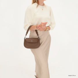 Charm London Montmarte schoudertas mokka