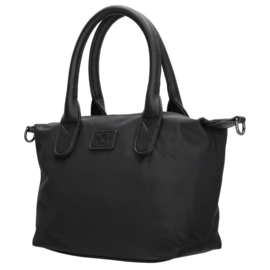 Charm London Buckingham mono handtas zwart
