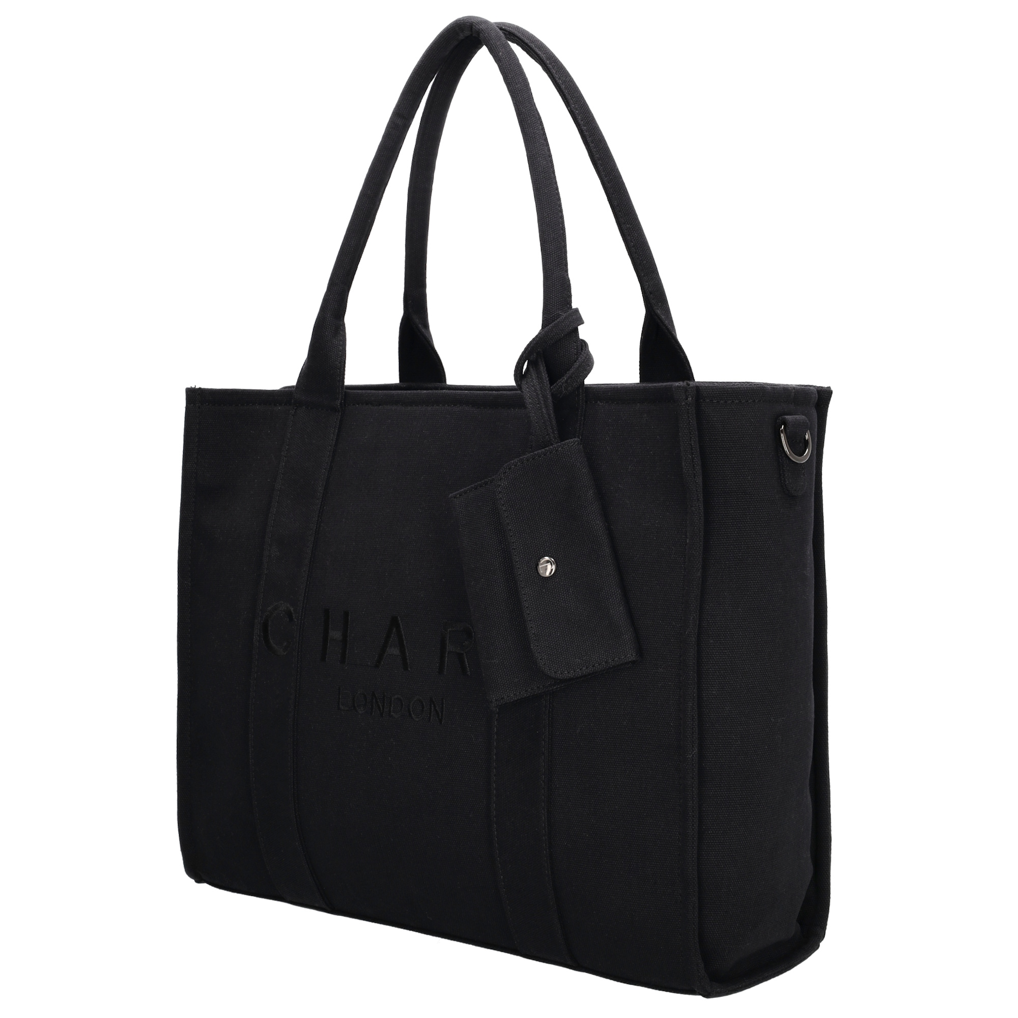 Charm London bond shopper zwart