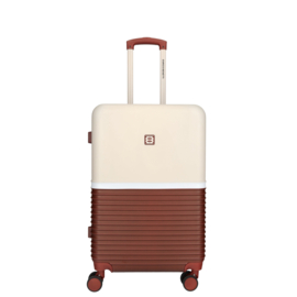 Enrico Benetti Princetown koffer 65 cm bordeaux-roze