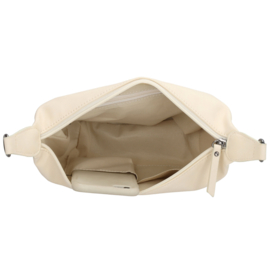 Beagles Malaga schoudertas donker crème