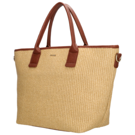 Charm London shopper Cadorna cognac
