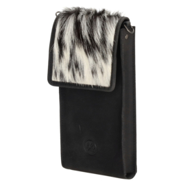 Hide & Stitches Yellowstone telefoontasje zwart/wit