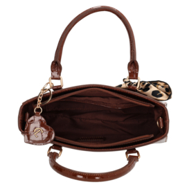 Charm London Knightsbridge handtas bruin