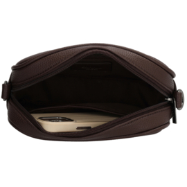 Charm London Mullberrry street crossbodytas  donkerbruin