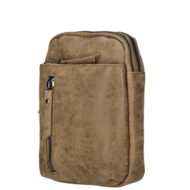 Enrico Benetti Zoè crossbody tas camel