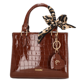 Charm London knightsbridge handtas bruin