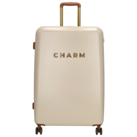 Charm London travel koffer beige