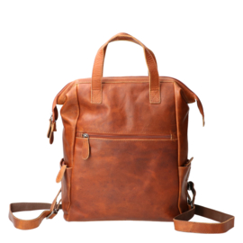 Leather Design rugzak natural