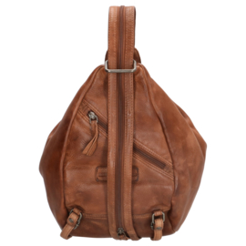 Hide & Stitches Paint Rock rugtas cognac
