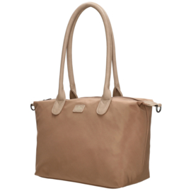 Charm London Buckingham mono shopper licht taupe