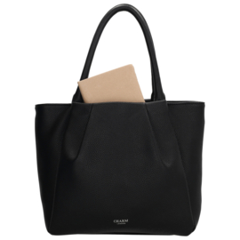 Charm London Lyon shopper zwart