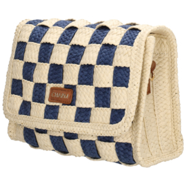 Charm London Cornwall schoudertas blauw
