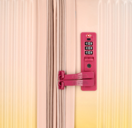 Enrico Benetti Havana koffer 65 cm fuchsia