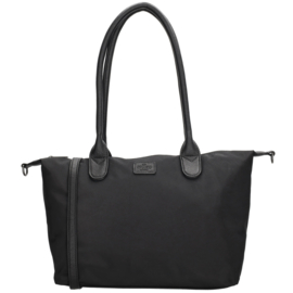 Charm London Buckingham mono shopper zwart