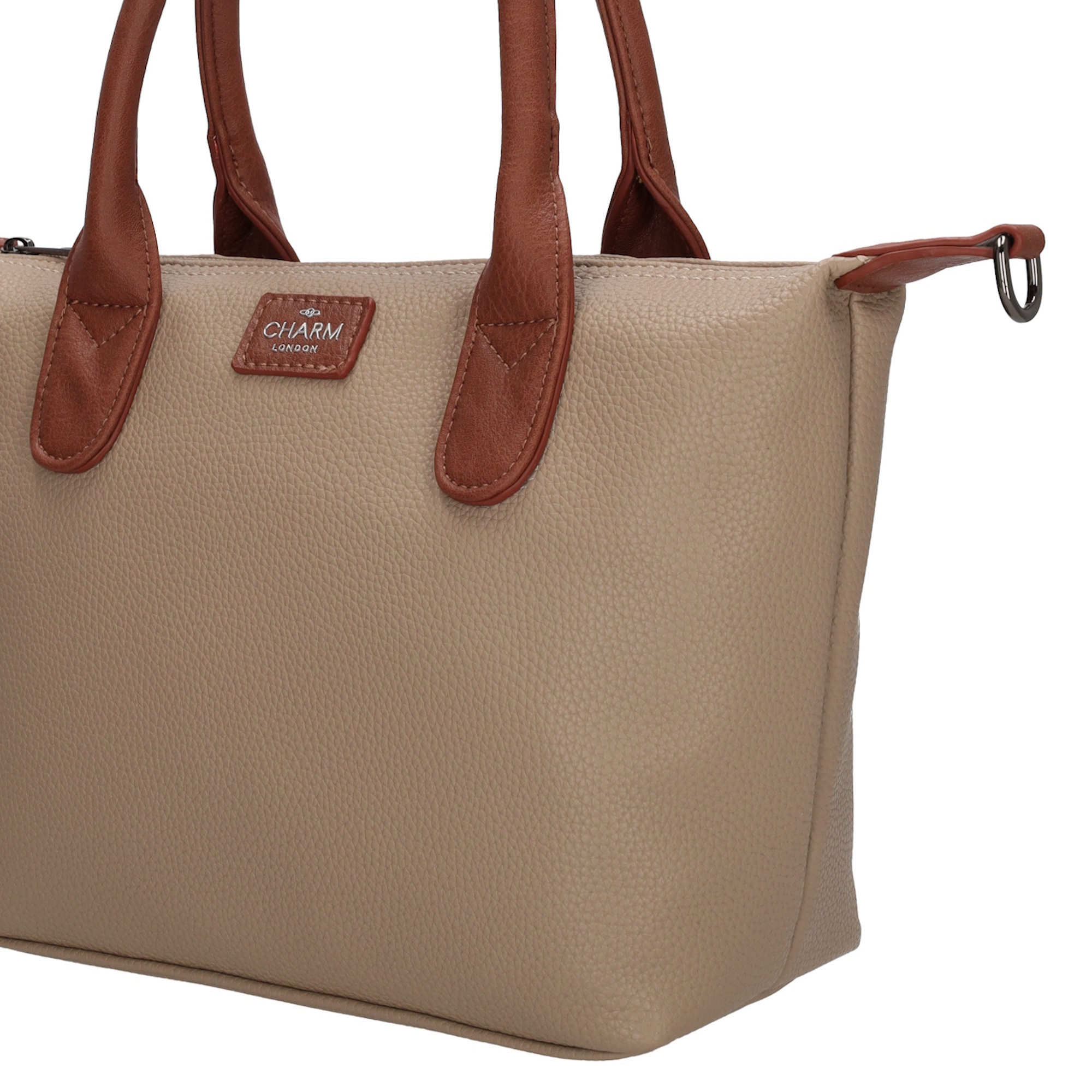 Charm London Buckingham palace handtas taupe