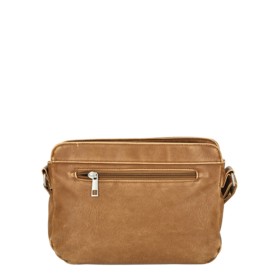 Enrico Benetti Harper schoudertas camel