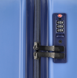 Enrico Benetti Princetown koffer 75 cm donkerblauw
