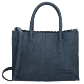 Zebra Trends lisa XS handtas jeansblauw