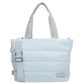 Zebra Trends Elske shopper licht blauw