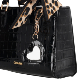 Charm London knightsbridge handtas zwart