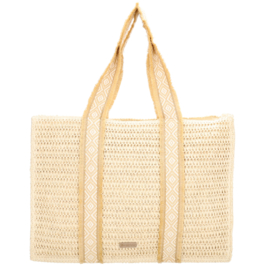 Beagles Ibiza shopper licht natuur