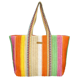 Enrico Benetti Marbella rieten strandtas multicolor-1