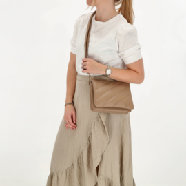 Charm London Via Dante schoudertas taupe