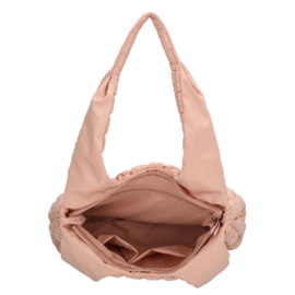 Beagles Valencia schoudertas oud roze