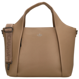 Charm London Mulberry street handtas taupe