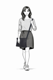 Enrico Benetti Roxy schoudertas blauw