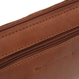 The Chesterfield Brand schoudertas Osaka cognac